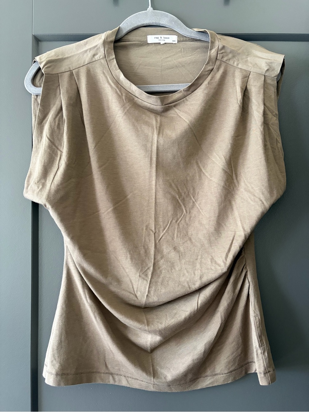 Rag & Bone - Taupe Sleeveless Top - Size M